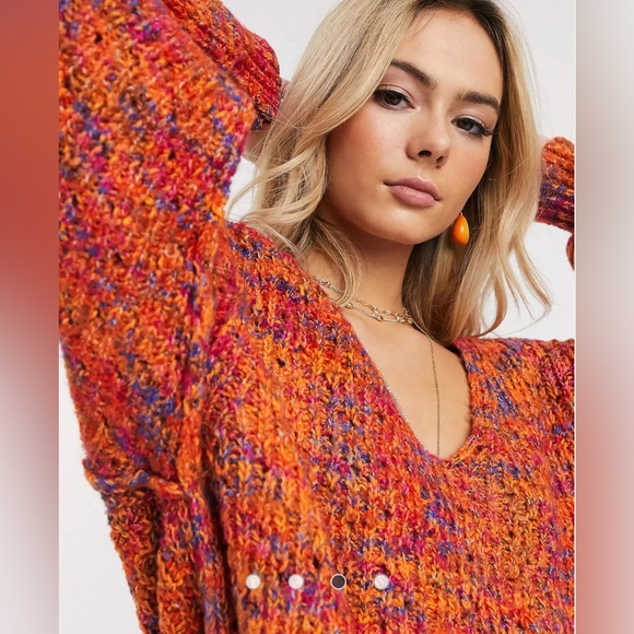 Free People Highland v-neck sweater - Picture 2 of 5